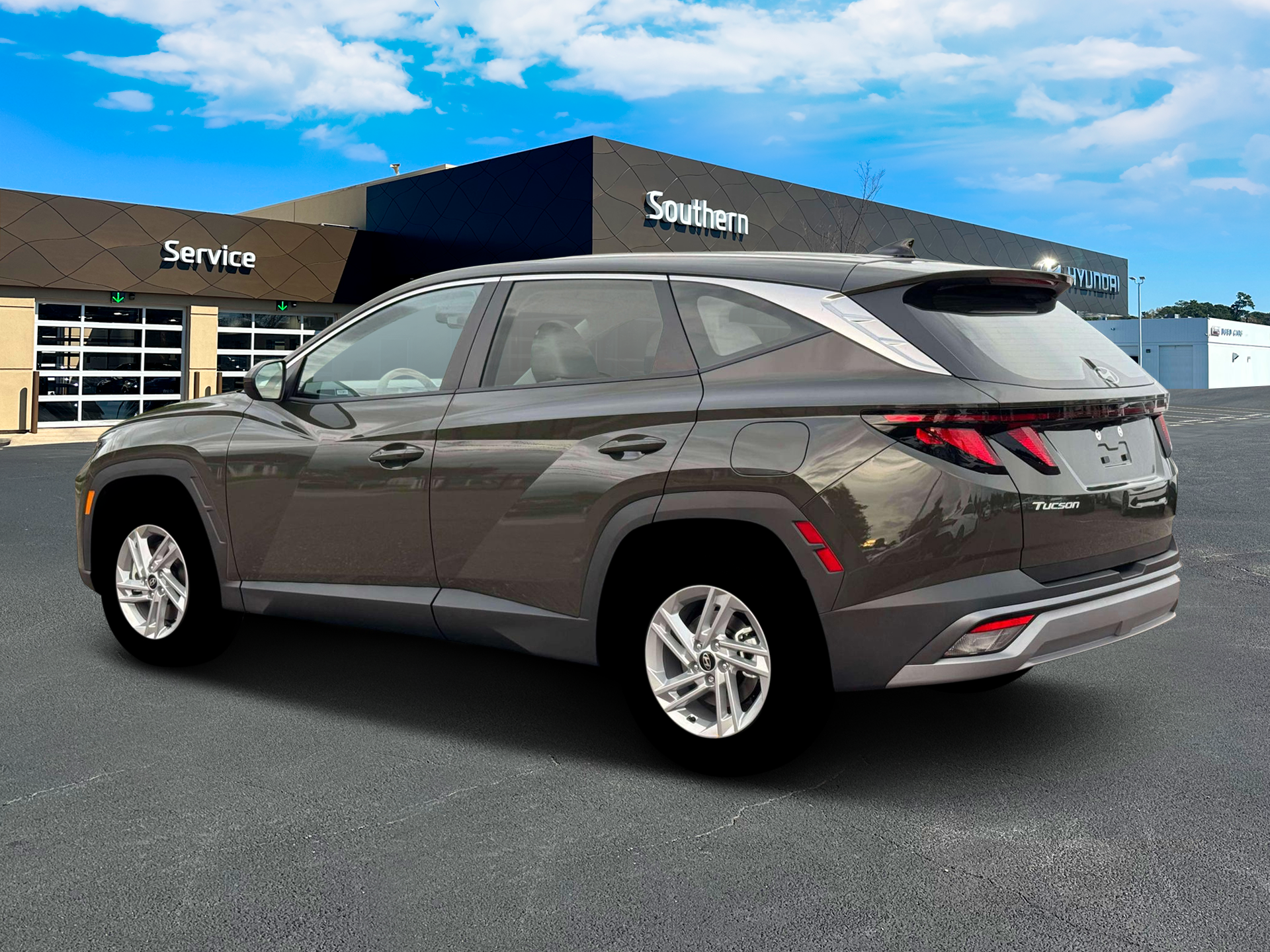 New 2026 Green Hyundai SE AWD image 4