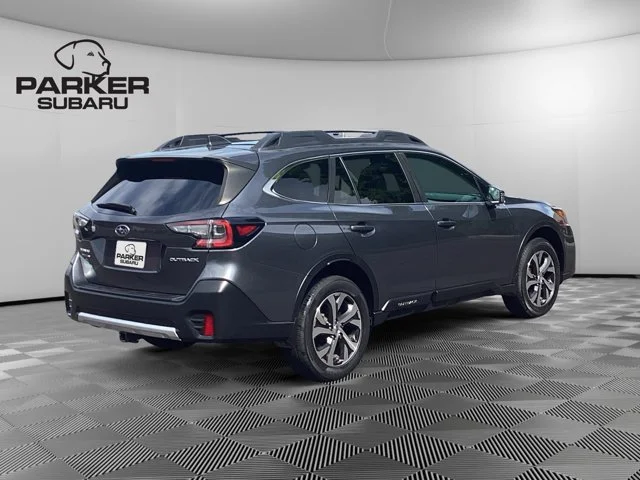 Used 2021 Magnetite Gray Metallic Subaru Limited image 5