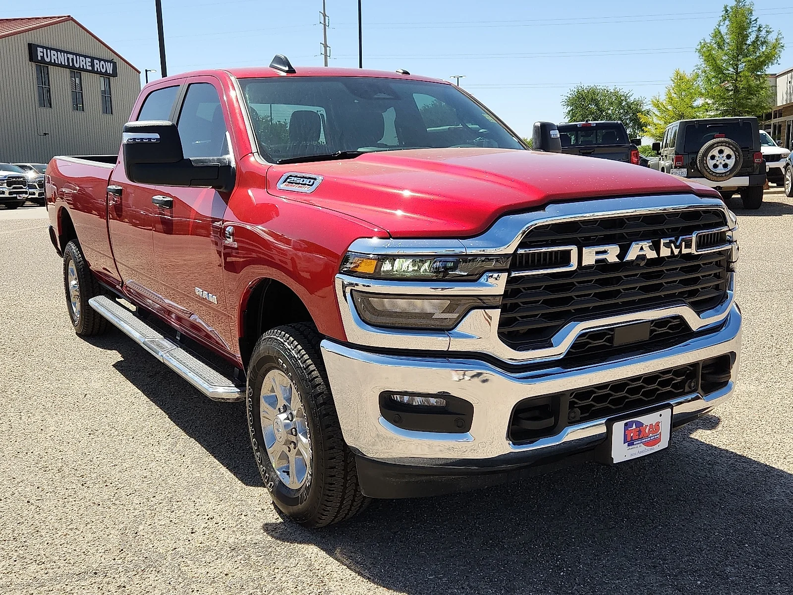 New 2026 PR6 Molten Red Ram LONE STAR CREW CAB 4X4 8