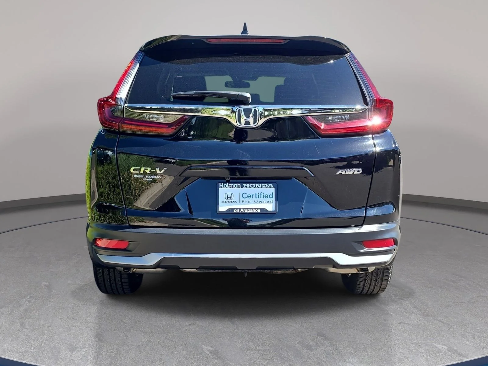 Certified Used 2021 Crystal Black Pearl Honda EX image 6