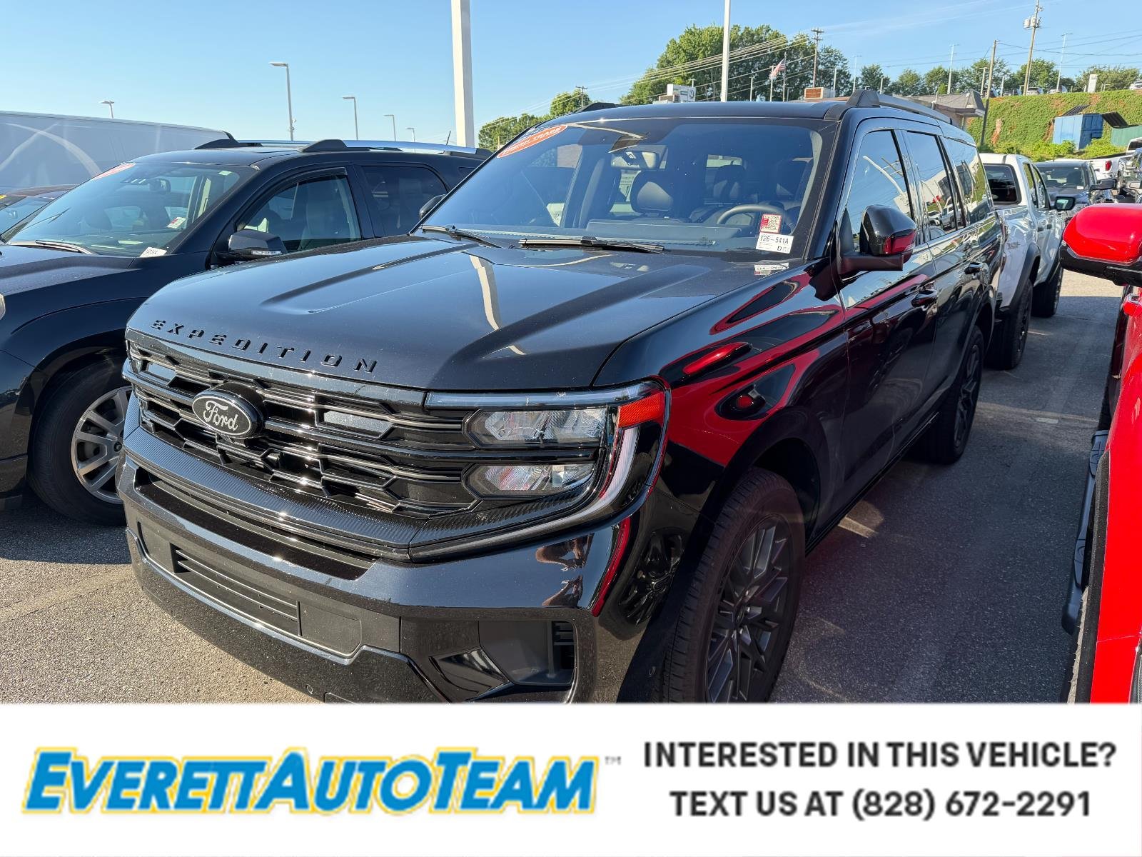 Used 2025 Black Ford Platinum image 1