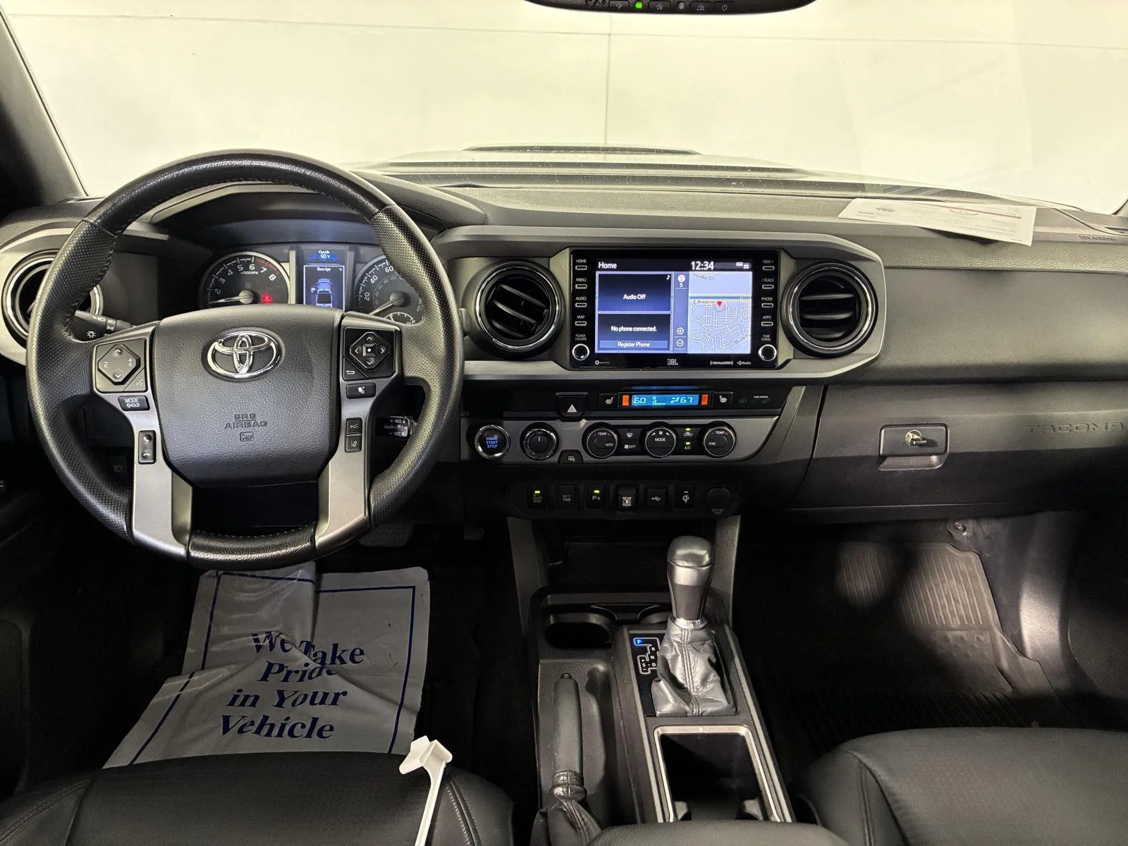Used 2021 Midnight Black Metallic Toyota TRD Sport image 31