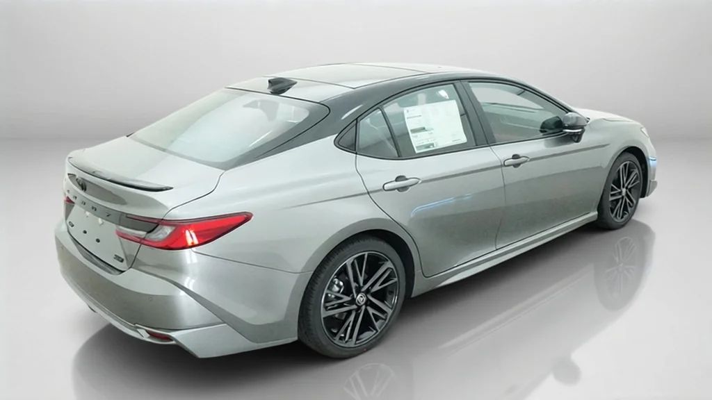 New 2026 Heavy Metal with Midnight Black Metallic roof Toyota XSE image 9