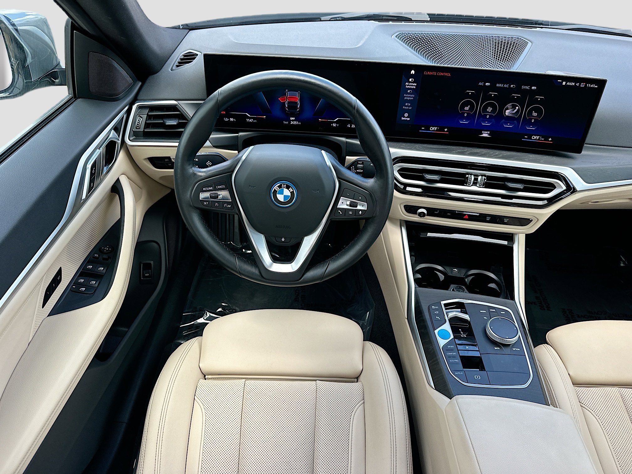 Certified Used 2023 Skyscraper Grey Metallic BMW eDrive40 image 21