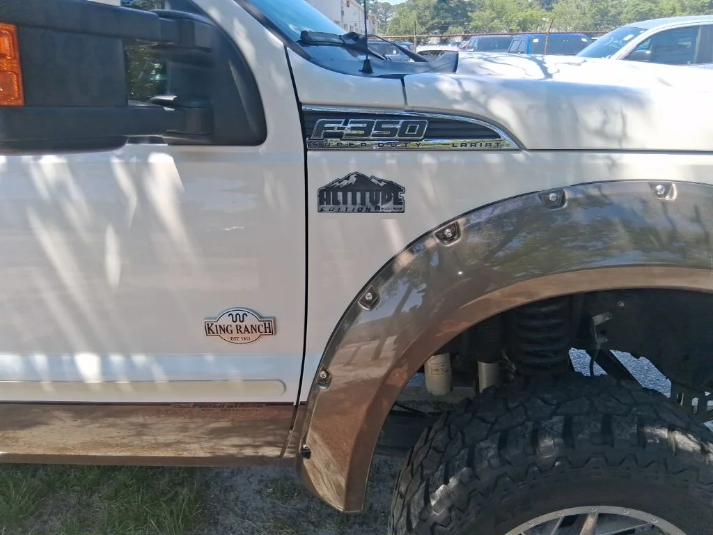 Used 2015 White Ford King Ranch image 5