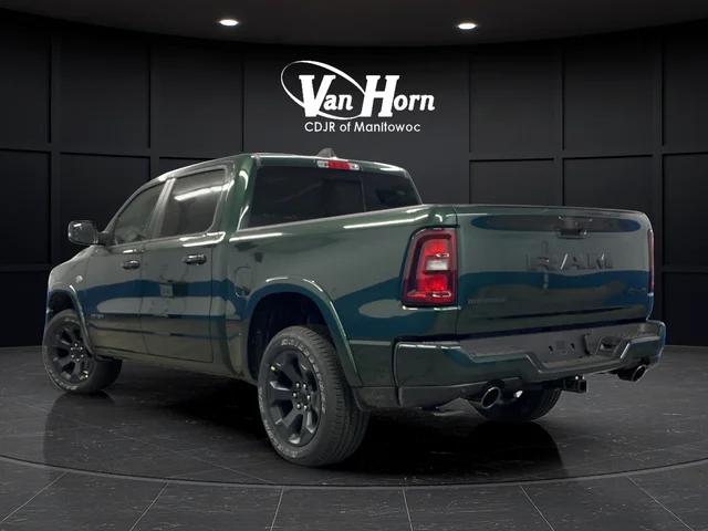 New 2026 Serrano-Green Metallic Exterior Paint RAM Big Horn/Lone Star image 5
