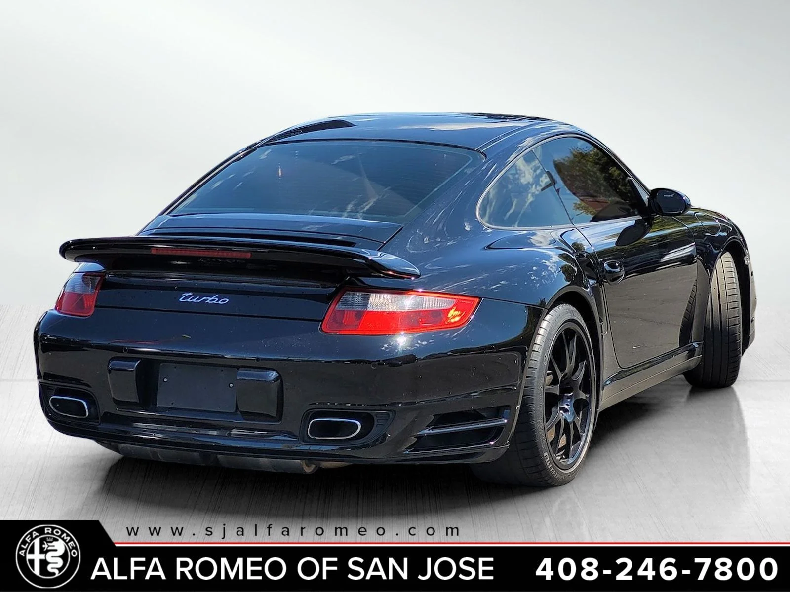 Used 2008 Black Porsche Turbo image 3