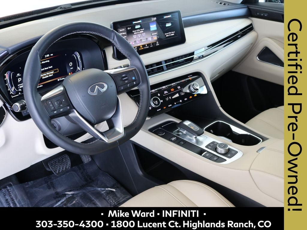 Certified Used 2025 Red INFINITI Sensory image 6