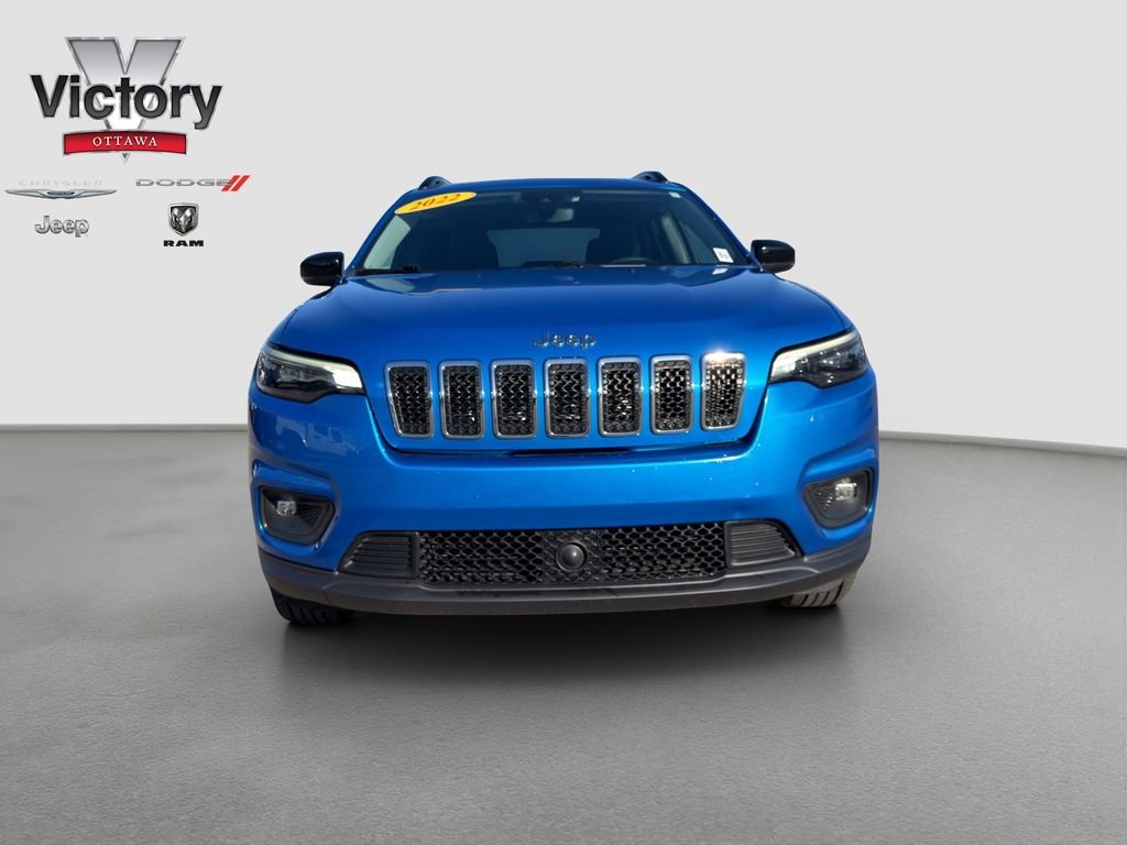 Certified 2022 Jeep Cherokee Latitude Lux with VIN 1C4PJMMX3ND532983 for sale in Kansas City