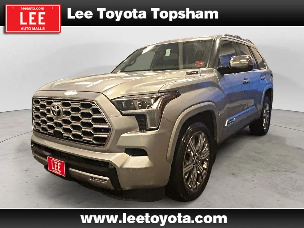 New 2026 Silver Toyota Capstone image 1