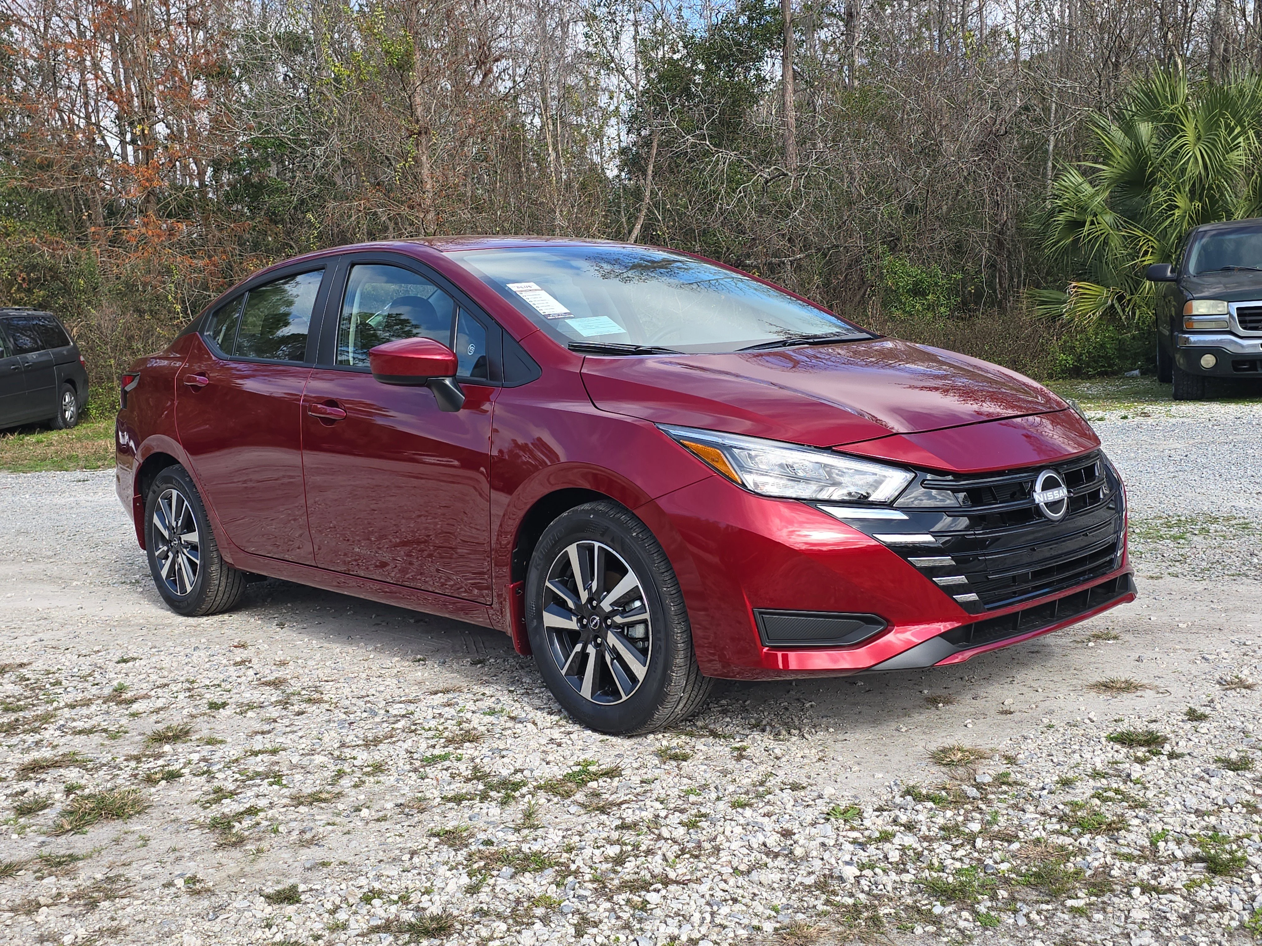 New 2025 Scarlet Ember Tintcoat Nissan SV image 2