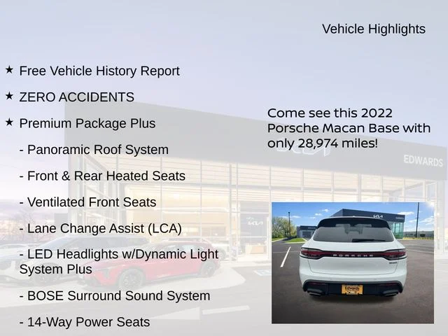 Used 2022 White Porsche Base image 10