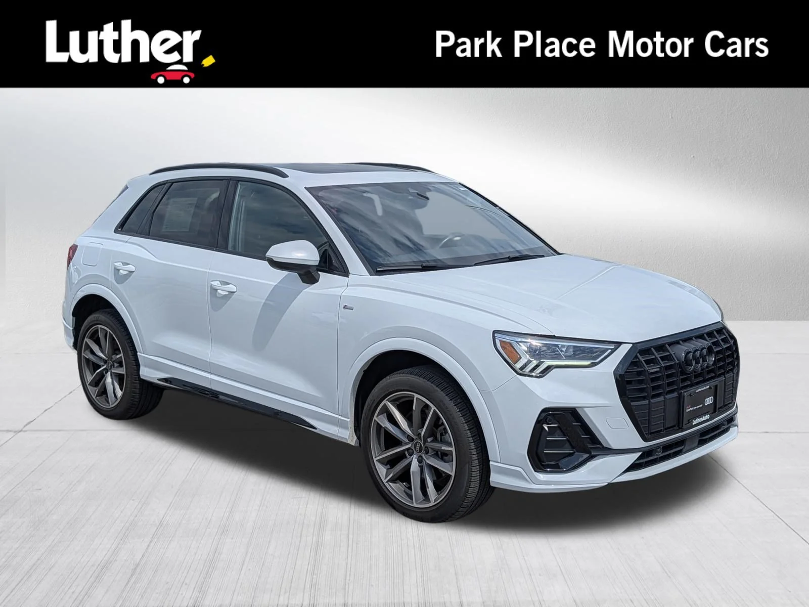 Used 2022 Glacier White Metallic Audi S line Premium Plus image 1