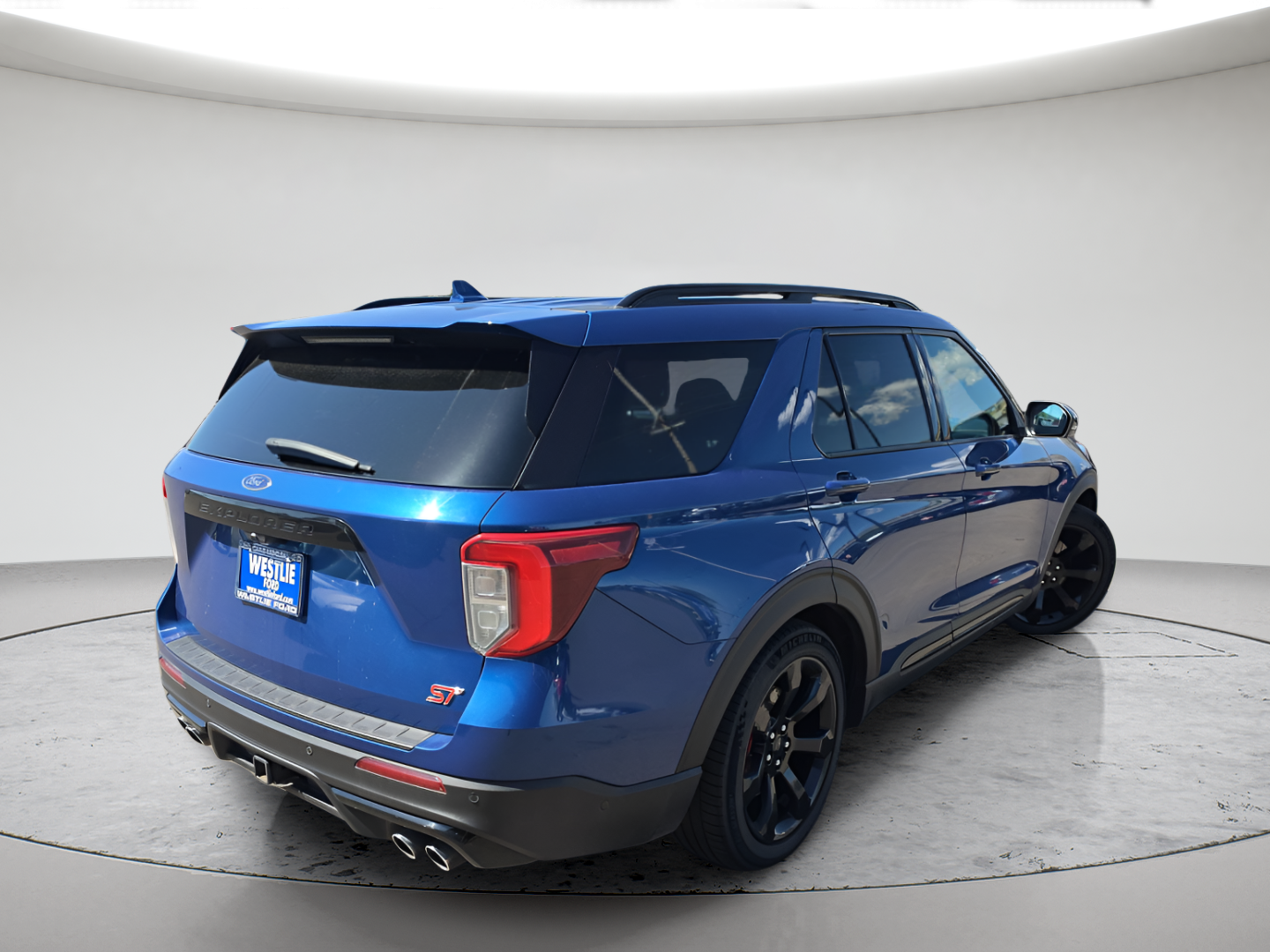 Used 2020 Blue Metallic Ford ST image 4