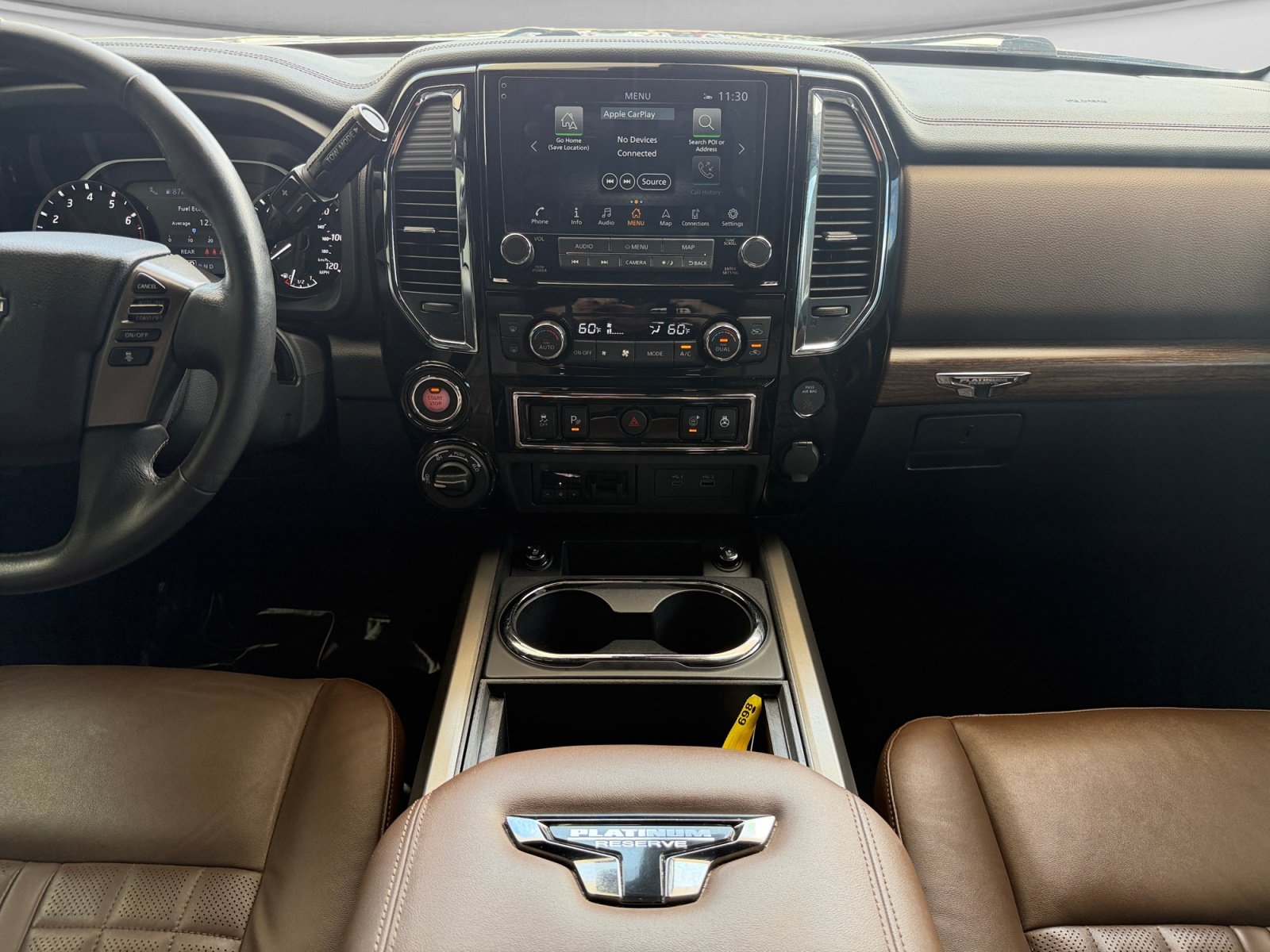 Certified Used 2024 Super Black Nissan Platinum Reserve image 18