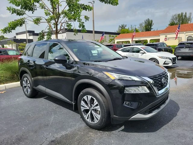 Certified Used 2023 Black Nissan SV image 3