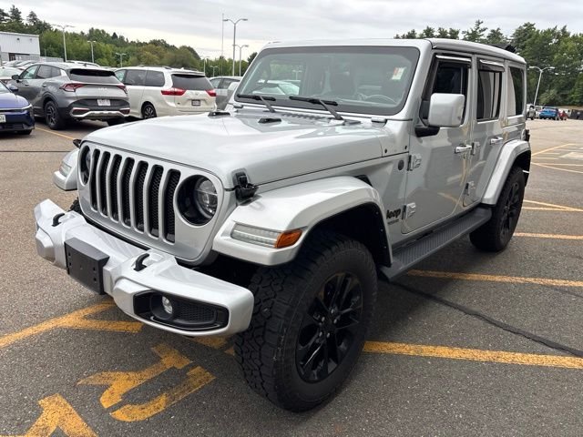 Used 2022 Silver Jeep Unlimited Sahara High Altitude image 3