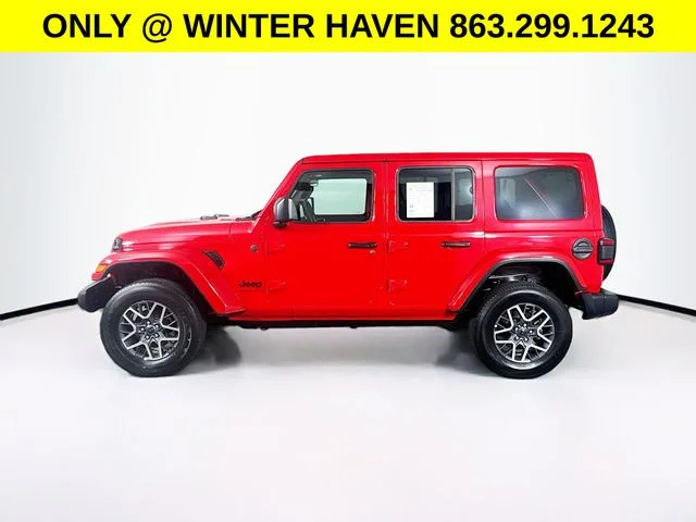 Used 2025 Red Jeep Sahara image 4
