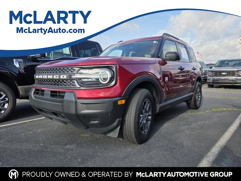 Used 2025 Ruby Red Metallic FORD BIG BEND image 1