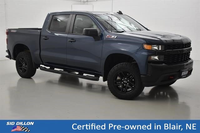 Used 2020 Northsky Blue Metallic Chevrolet Custom Trail Boss image 11