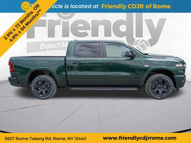 New 2026 Serrano-Green Metallic Exterior Paint RAM Big Horn/Lone Star image 4