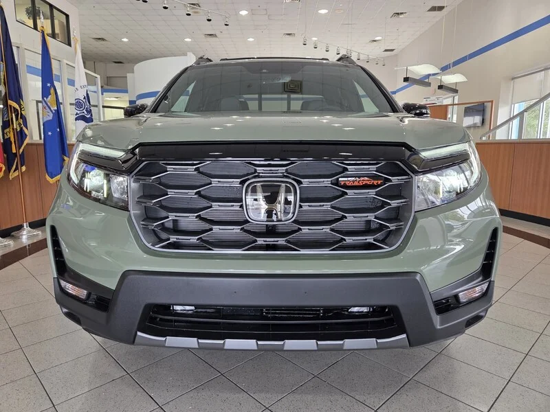 New 2026 Ash Green Metallic Honda TRAILSPORT AWD image 2