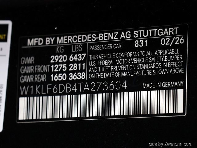 New 2026 Graphite Grey Metallic Mercedes-Benz AMG® E 53 E 4MATIC+ Sedan image 61