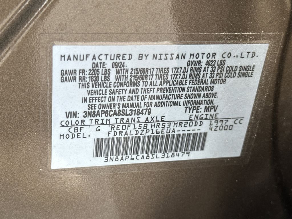 Used 2025 Brown Nissan SV image 25