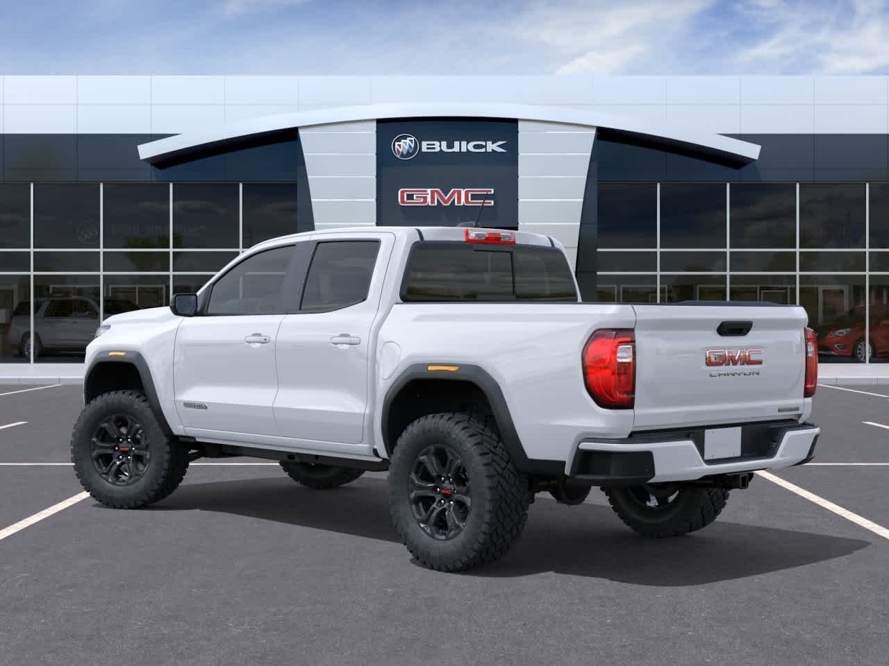 Used 2024 Summit White GMC 2WD Elevation image 5