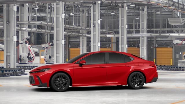 New 2026 Red Toyota SE image 3