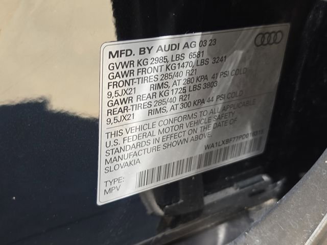 Used 2023 Black Audi 55 Premium Plus image 40
