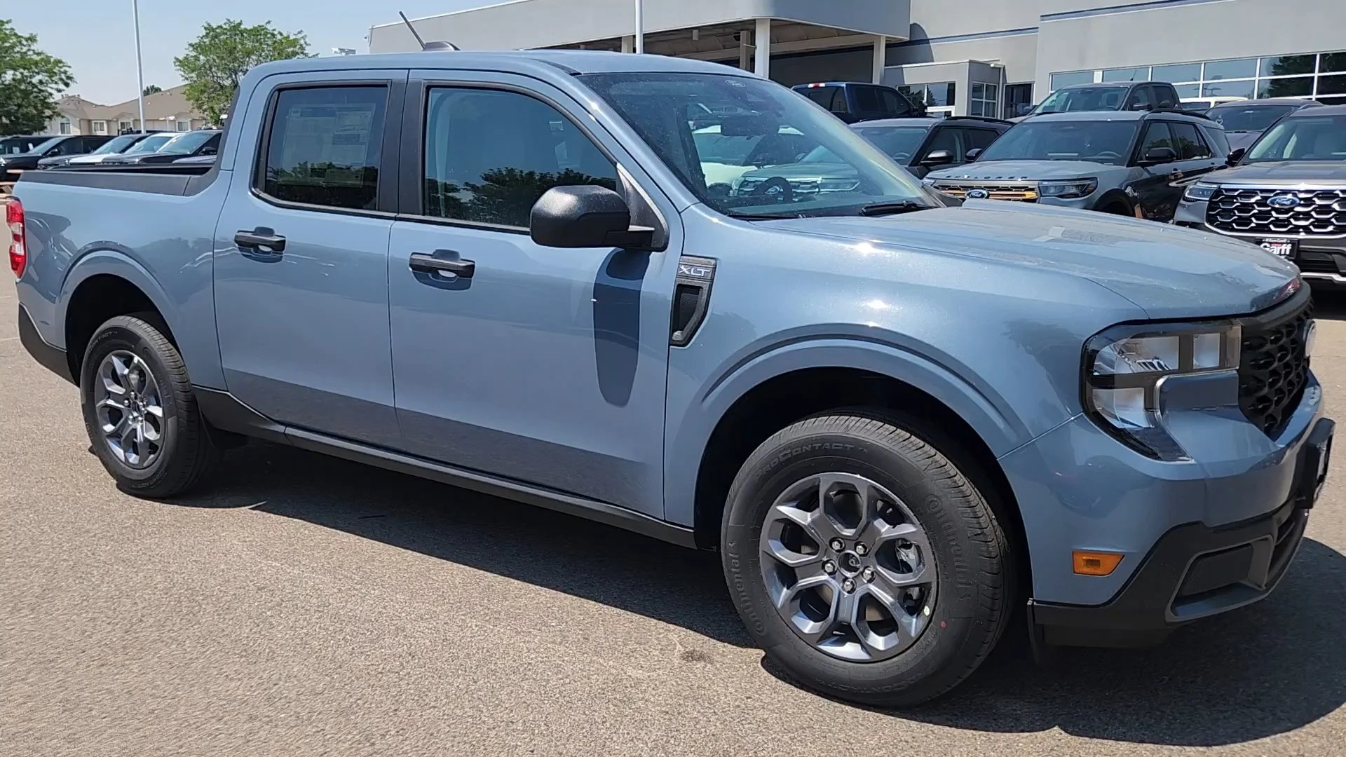 New 2026 Azure Gray Metallic Tri-Coat Ford XLT image 13