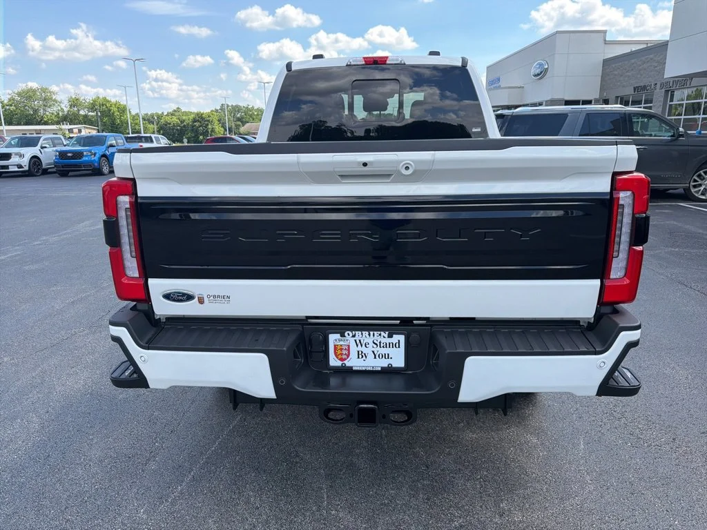 New 2026 Star White Metallic Tri-Coat Ford F-250® Platinum® image 4