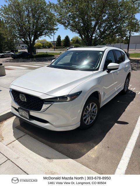 Certified Used 2025 White Mazda 2.5 S Preferred Package image 1