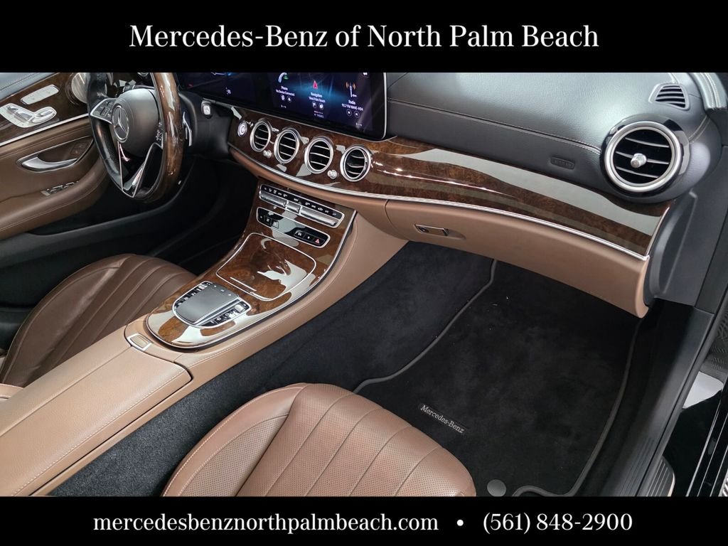 Certified Used 2021 Black Mercedes-Benz E 350 image 30