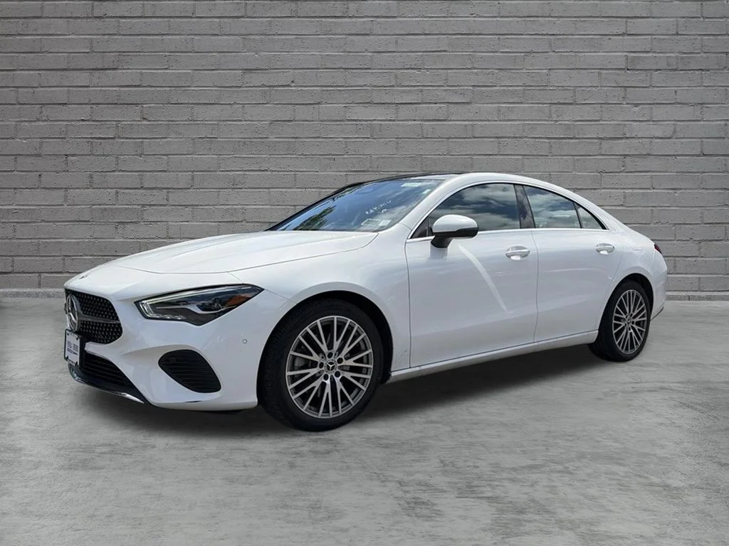 Used 2025 Polar White Mercedes-Benz CLA 250 image 1