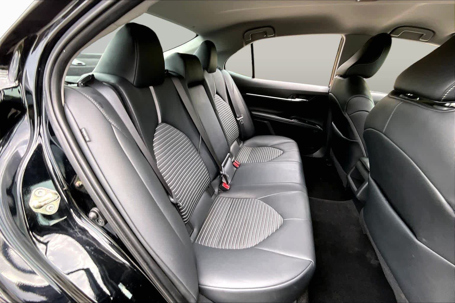 Used 2020 Midnight Black Metallic Toyota SE Nightshade image 20
