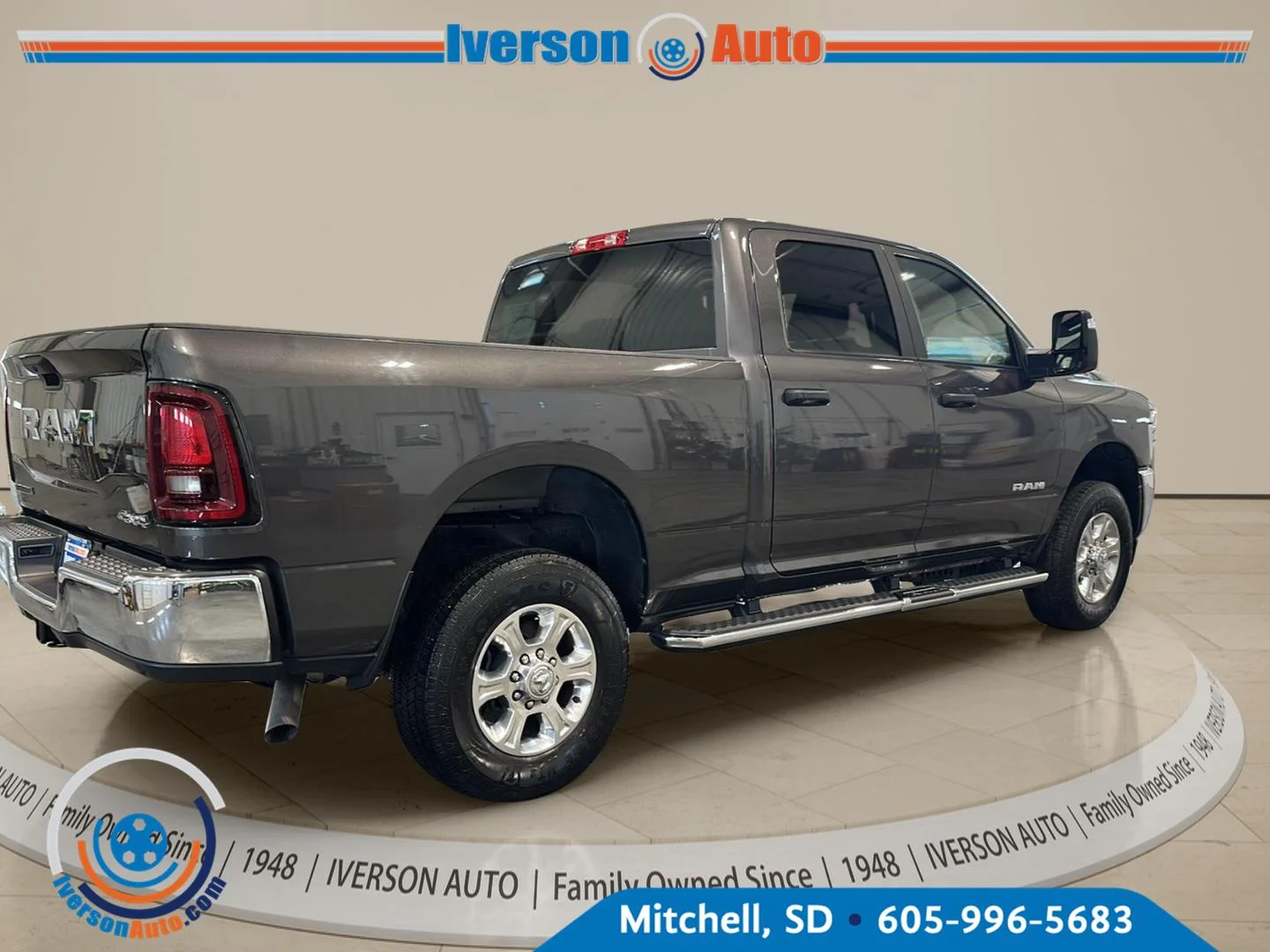 Used 2026 Granite Crystal Metallic Clearcoat Ram Big Horn image 7