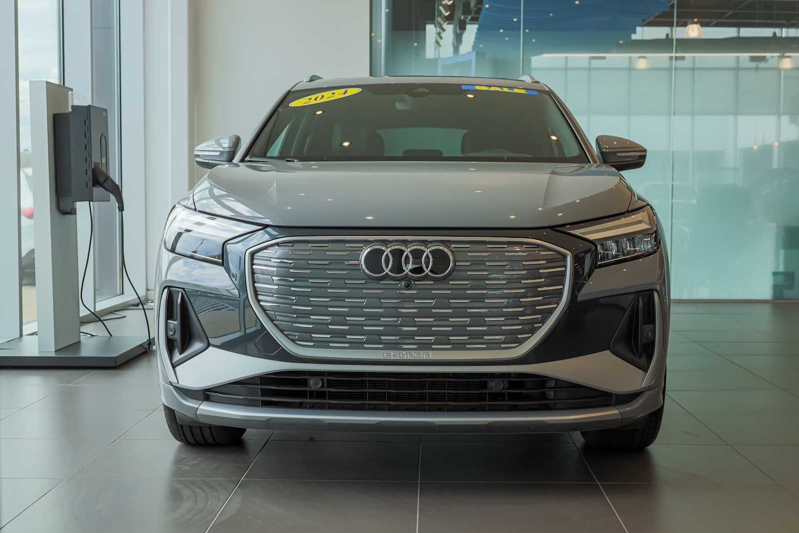 Used 2024 Audi Q4 e-tron Premium with VIN WA1KUBFZ6RP080319 for sale in Rockford, IL