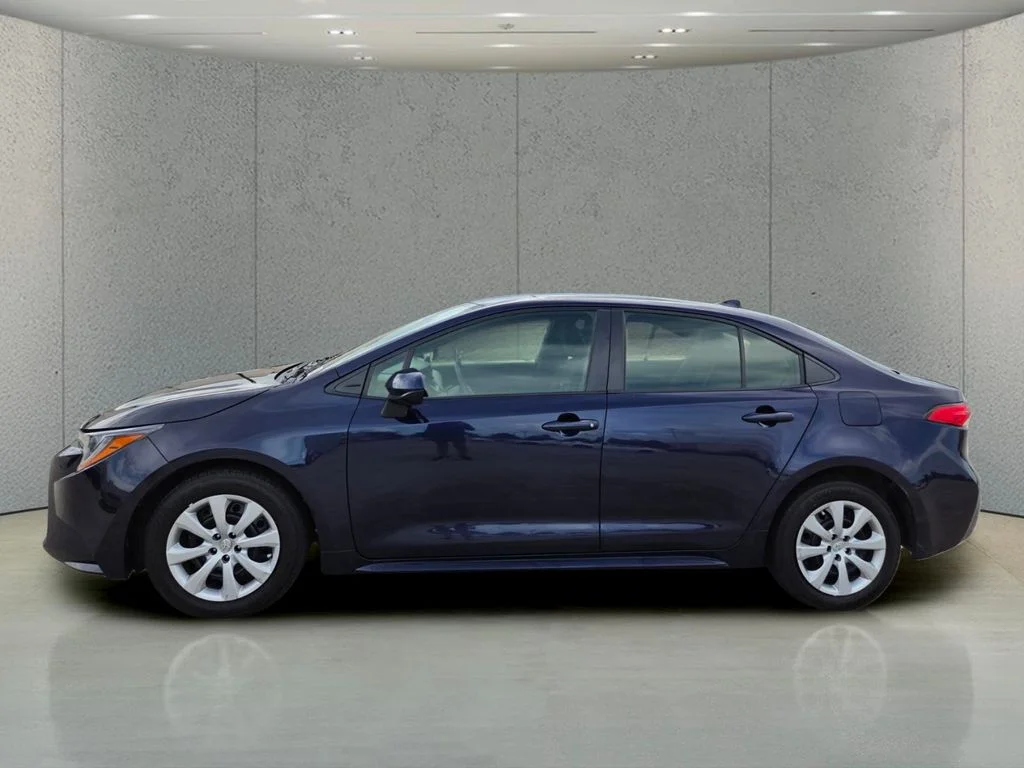 Used 2023 Blue Toyota LE image 2