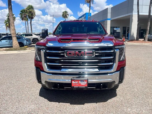 Used 2026 Volcanic Red Tintcoat GMC SLT DRW image 2