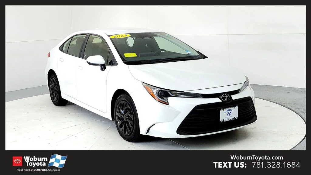 Certified Used 2023 Beige Toyota LE image 1