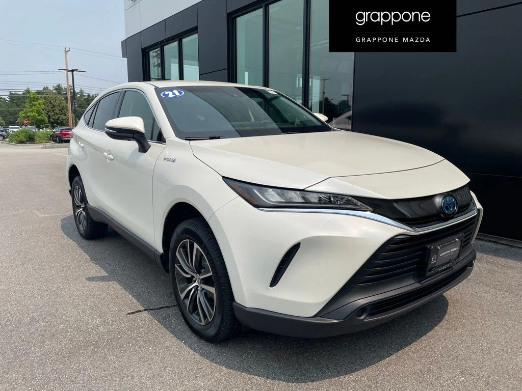 Used 2021 White Toyota LE image 1
