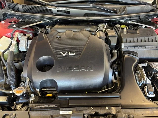 Used 2021 Red Nissan SV image 25