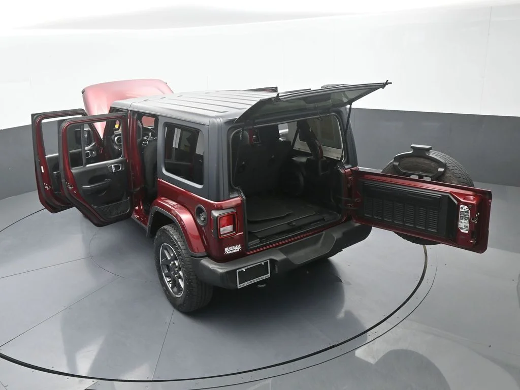Used 2021 Snazzberry Pearlcoat Jeep Unlimited Sport S image 65
