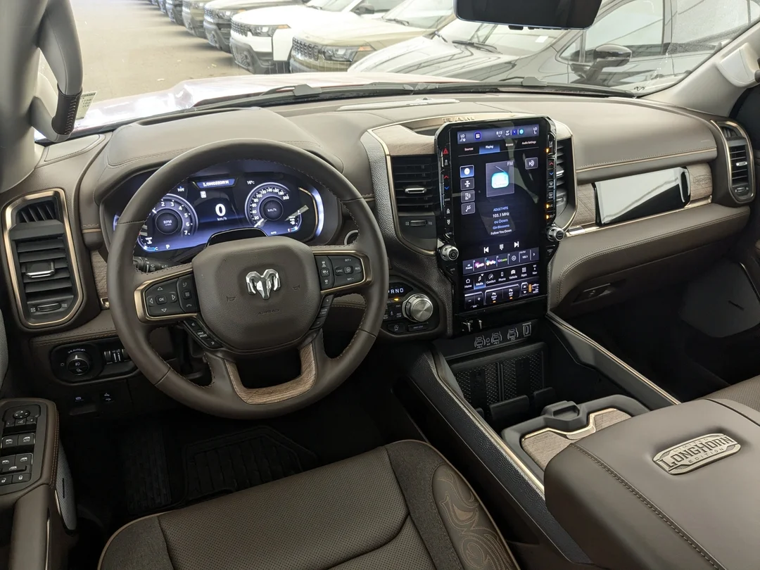 New 2026 Red RAM Limited Longhorn - - 5.7L HEMI V8 - $9K Level A Equip Grp - 14.4 Uconnect NAV - Leather & More! image 25