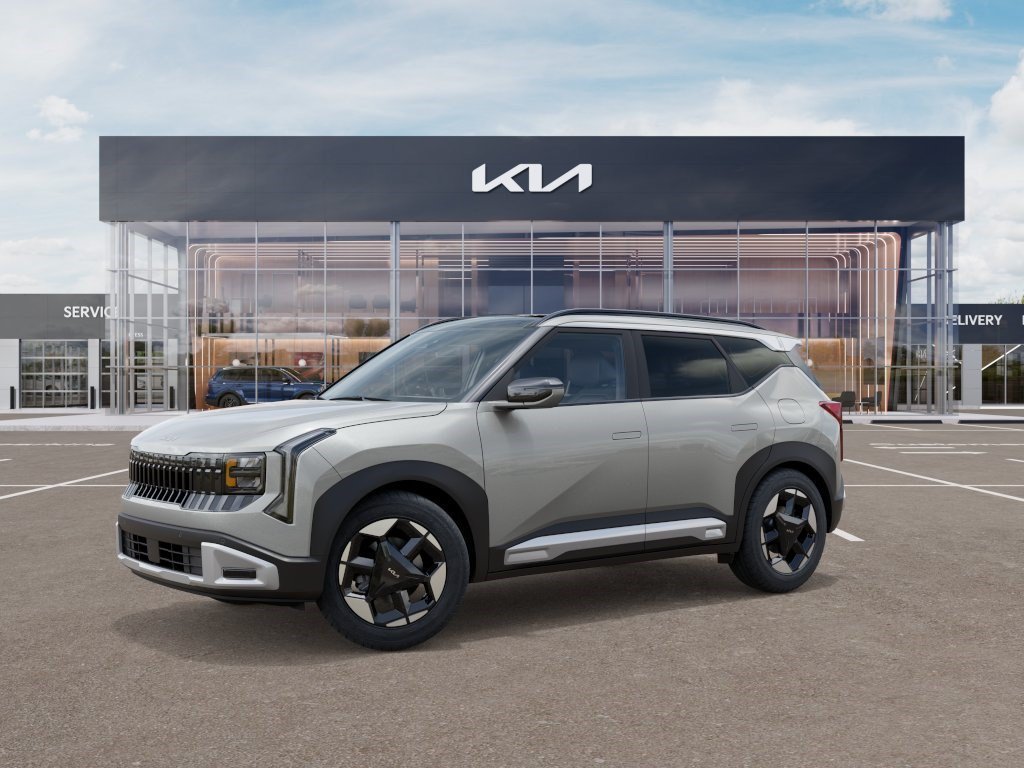 New 2027 Ivory Silver Kia EX image 3