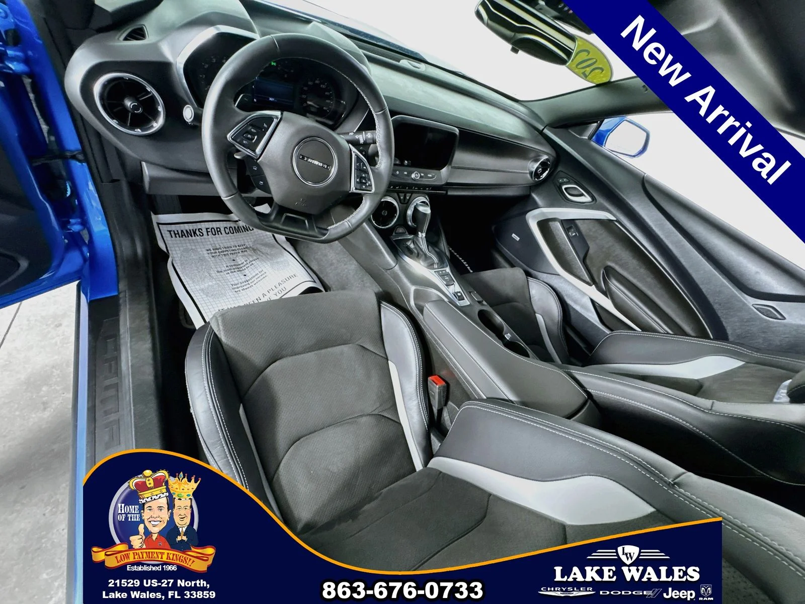 Used 2024 Blue Chevrolet LT1 image 21