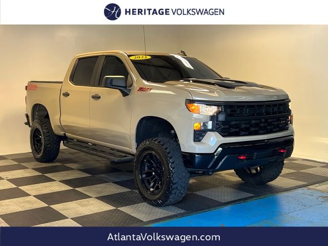 Brown (Beige) 2022 Chevrolet Silverado 1500 Pickup Truck Four-Wheel Drive 