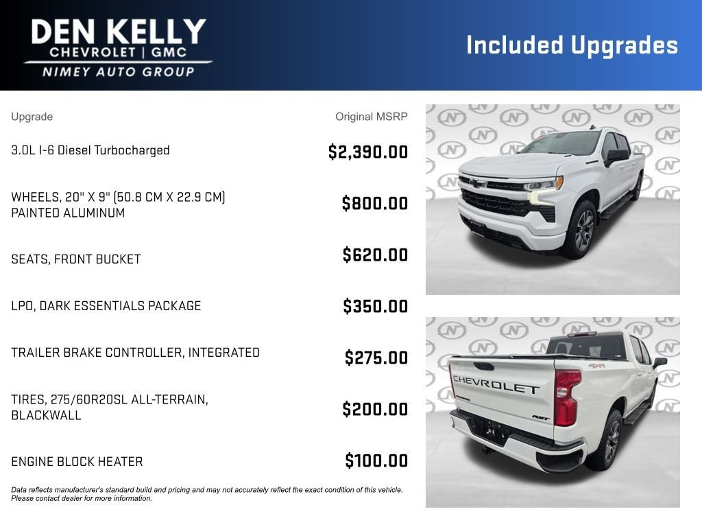 Used 2023 Summit White Chevrolet RST image 3